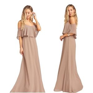 Show Me your MuMu Caitlin Ruffle Maxi Dress